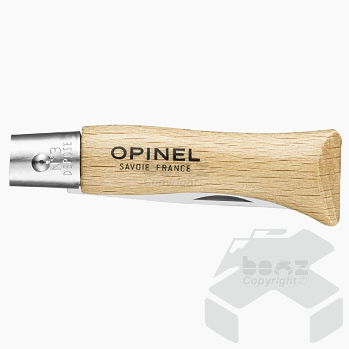 Opinel Number 3 Stainless Steel Knife