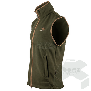 Jack Pyke Countryman Fleece Gilet Phesant - Dark Olive