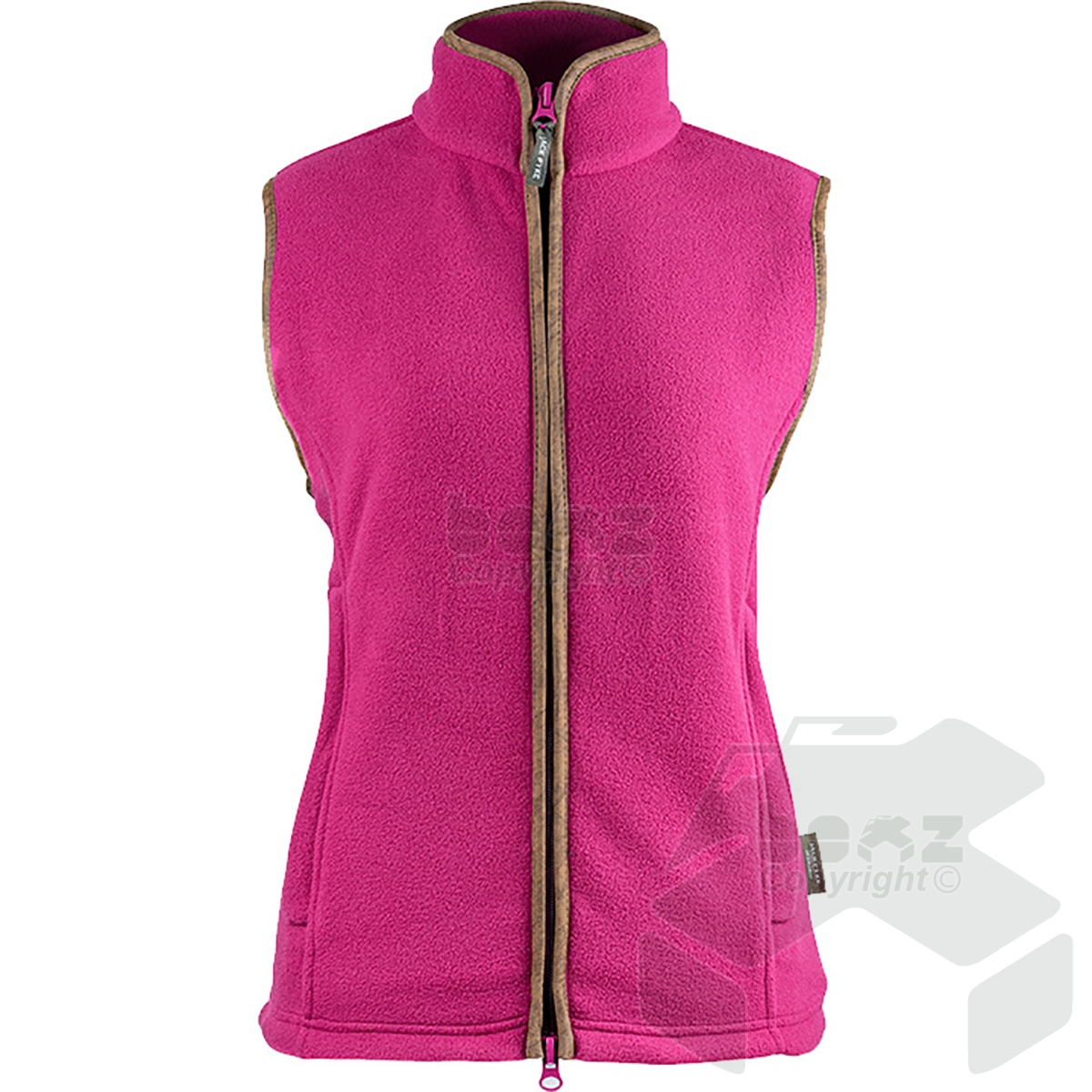 Jack Pyke Ladies Countryman Fleece Gilet Roselle