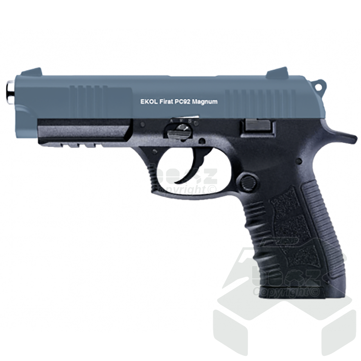 Ekol Firat PC92 Magnum Blank Firing Pistol - 9mm
