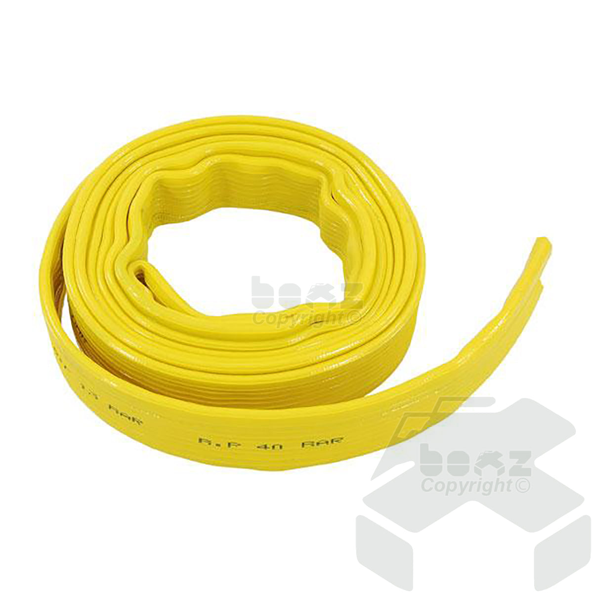 Jobsite Layflat Hose 1.25 / 32mm X5m Heavy Duty Yellow